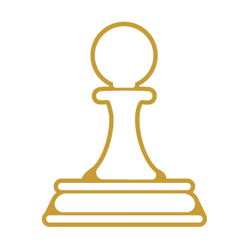 Zlatna ikonica pečat koja simbolizuje upravno pravo i pravne dokumente